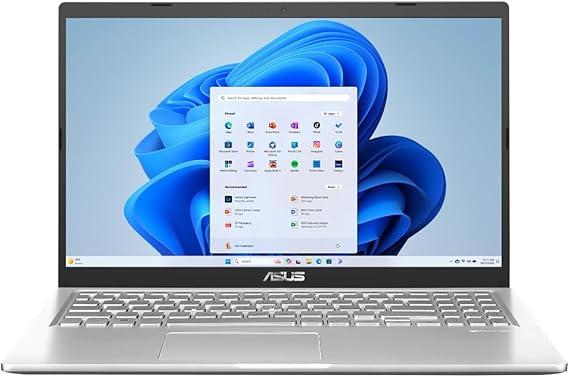 ASUS Vivobook 15.6” FHD Laptop, AMD Ryzen 3 3250U, 8GB RAM, 128GB SSD, Windows 11 Home, Transparent Silver, M515DA-WS33