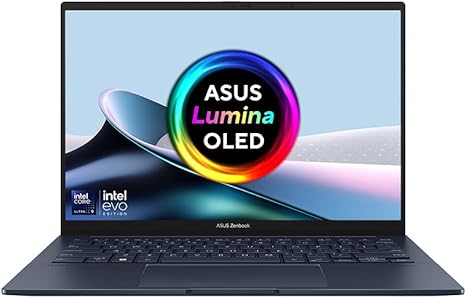 ASUS Zenbook 14 OLED UX3405CA 14.0" WUXGA OLED Touchscreen Laptop (Intel Core Ultra 9 285H, 32GB RAM, 1TB PCIe G4 SSD, Backlit Keyboard, Windows 11 Home, Wi-Fi 7)